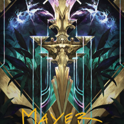 Halo Fountain Art Card (Gold-Stamped Signature) [Streets of New Capenna Art Series]