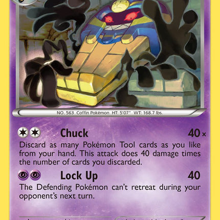 Cofagrigus (52/108) (Cracked Ice Holo) (Theme Deck Exclusive) [Black & White: Dark Explorers]