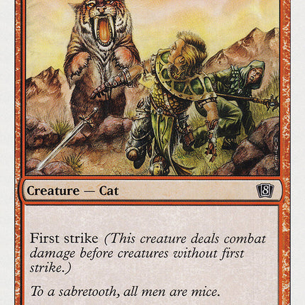 Sabretooth Tiger [Eighth Edition]