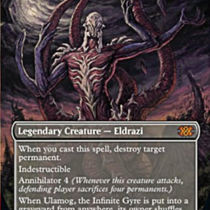 Ulamog, the Infinite Gyre (Borderless Alternate Art) [Double Masters 2022]