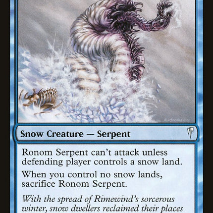 Ronom Serpent [Coldsnap]