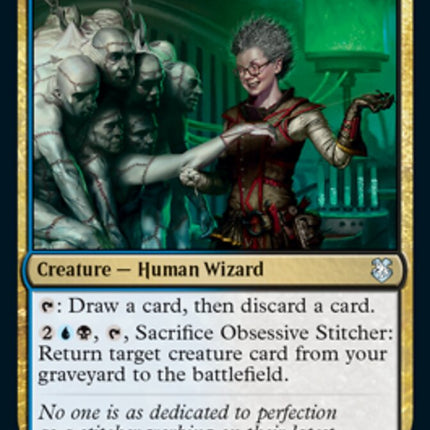 Obsessive Stitcher [Dungeons & Dragons: Adventures in the Forgotten Realms Commander]