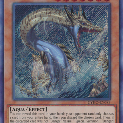Danger! Nessie! [CYHO-EN083] Secret Rare