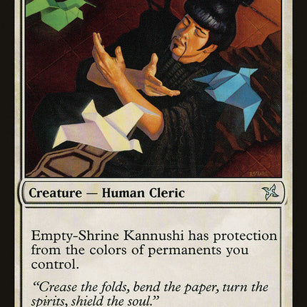 Empty-Shrine Kannushi [Betrayers of Kamigawa]