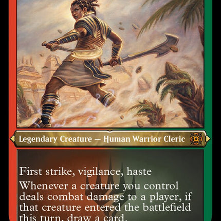 Samut, Vizier of Naktamun (Foil Etched) [March of the Machine: The Aftermath]