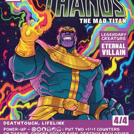 Thanos, The Mad Titan (Borderless) (0400) [Marvel Super Heroes]