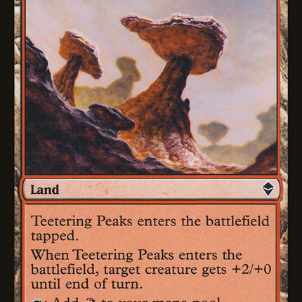 Teetering Peaks [Zendikar]