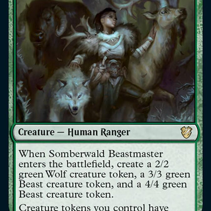 Somberwald Beastmaster [Innistrad: Midnight Hunt Commander]