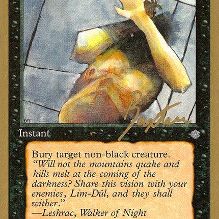 Dark Banishing (George Baxter) (SB) [Pro Tour Collector Set]