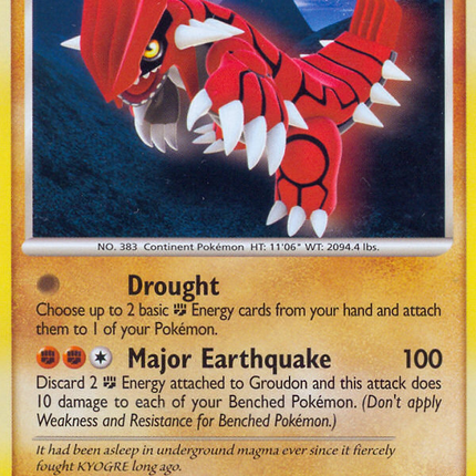 Groudon (29/146) [Diamond & Pearl: Legends Awakened]