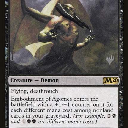 Embodiment of Agonies (Promo Pack) [Core Set 2020 Promos]