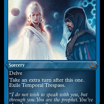 Temporal Trespass (Foil Etched) [Assassin's Creed]
