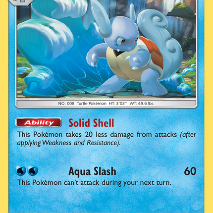 Wartortle (34/214) [Sun & Moon: Unbroken Bonds]