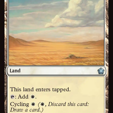 Secluded Steppe [Foundations Commander]