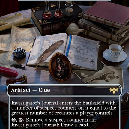 Investigator's Journal - Harker's Journal [Innistrad: Crimson Vow]