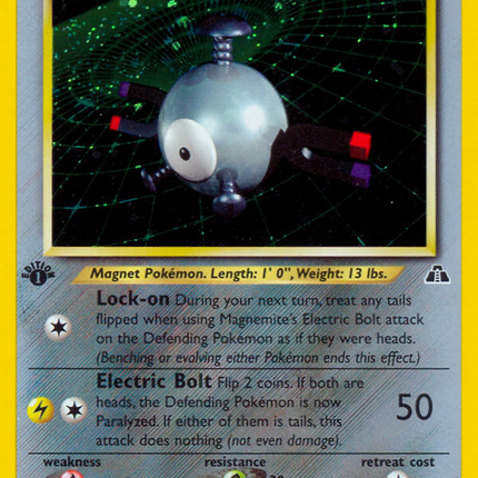 Magnemite (7/75) [Neo Discovery 1st Edition]