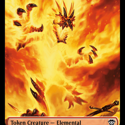 Bird Illusion // Elemental (0014) Double-Sided Token [Outlaws of Thunder Junction Commander Tokens]