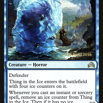 Thing in the Ice // Awoken Horror [Shadows over Innistrad Prerelease Promos]