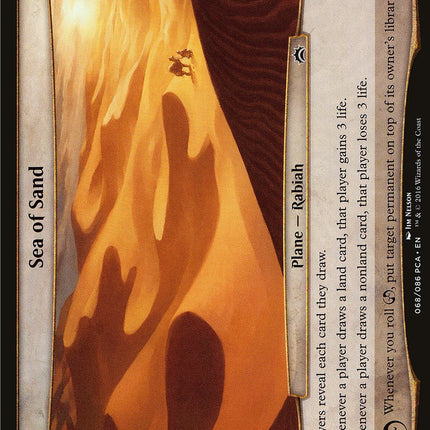 Sea of Sand (Planes) [Planechase Anthology Planes]