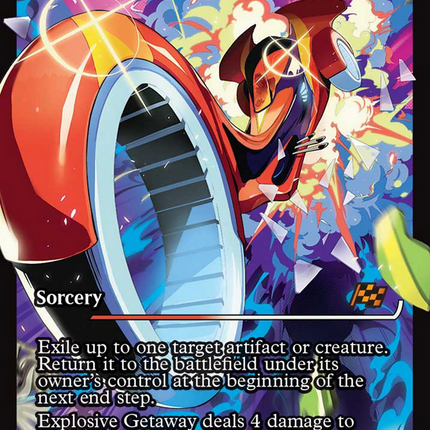 Explosive Getaway (Showcase) [Aetherdrift]