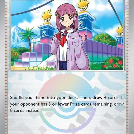 Lacey (114/131) (Poke Ball Pattern) [Scarlet & Violet: Prismatic Evolutions]