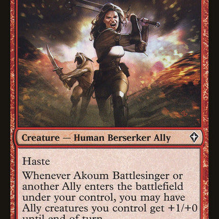 Akoum Battlesinger [Worldwake]
