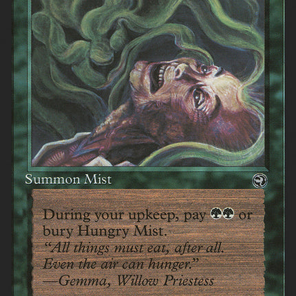 Hungry Mist (Gemma Flavor Text) [Homelands]