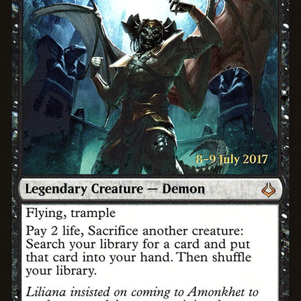 Razaketh, the Foulblooded [Hour of Devastation Prerelease Promos]