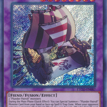 Plunder Patrollship Lys [ETCO-EN087] Secret Rare