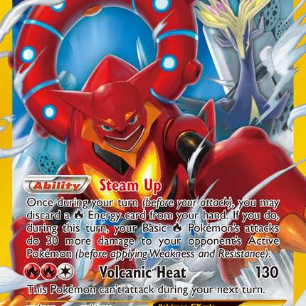 Volcanion EX (115/114) [XY: Steam Siege]