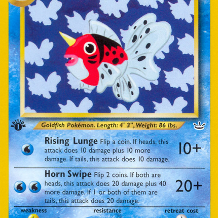 Seaking (37/64) [Neo Revelation 1st Edition]