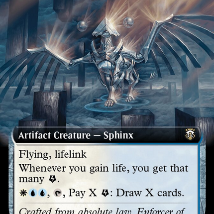 Sphinx of the Revelation (Extended Art) (Ripple Foil) [Modern Horizons 3 Commander]