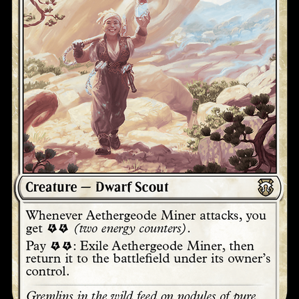 Aethergeode Miner [Modern Horizons 3 Commander]