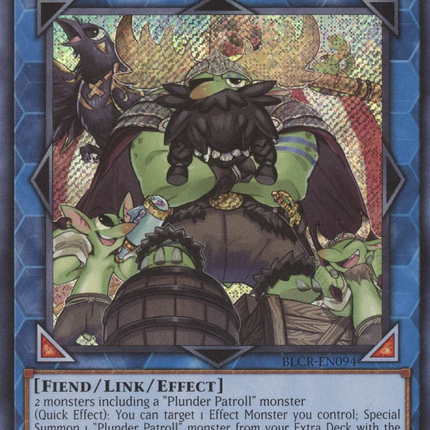 Blackbeard, the Plunder Patroll Captain [BLCR-EN094] Secret Rare
