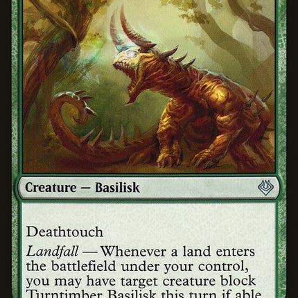 Turntimber Basilisk [Archenemy: Nicol Bolas]