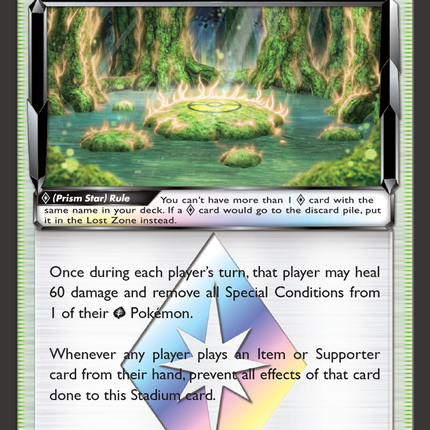Life Forest (180/214) (Prism Star) [Sun & Moon: Lost Thunder]