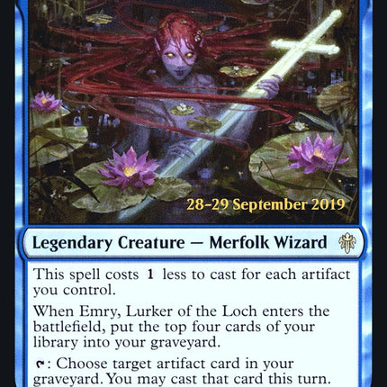Emry, Lurker of the Loch [Throne of Eldraine Prerelease Promos]