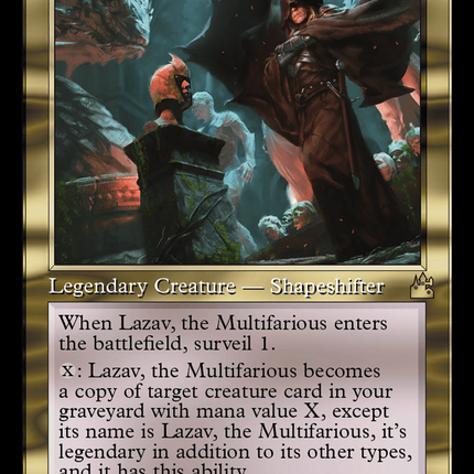 Lazav, the Multifarious (Retro Frame) [Ravnica Remastered]