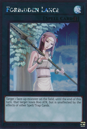 Forbidden Lance [NKRT-EN042] Platinum Rare