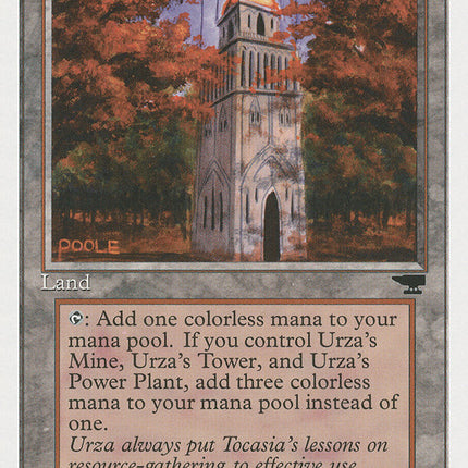 Urza's Tower (Autumn Leaves) [Chronicles]