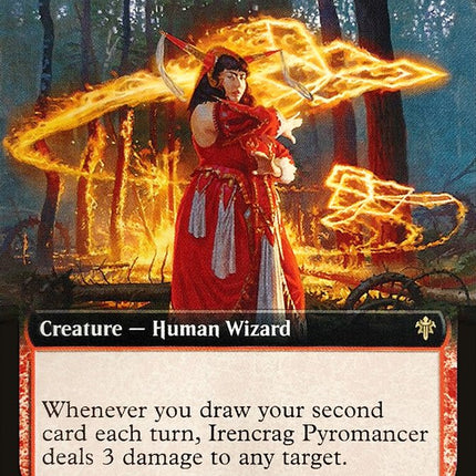Irencrag Pyromancer (Extended Art) [Throne of Eldraine]