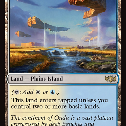 Prairie Stream [Tarkir: Dragonstorm Commander]