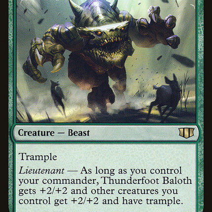 Thunderfoot Baloth [Commander 2014]
