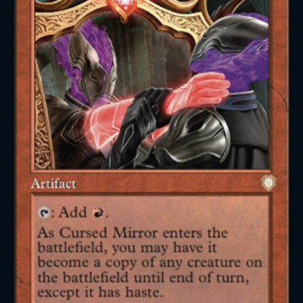 Cursed Mirror (Retro) [The Brothers' War Commander]