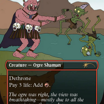 Treasonous Ogre (Rainbow Foil) [Secret Lair Drop Series]