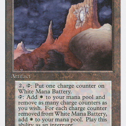 White Mana Battery [Fourth Edition]