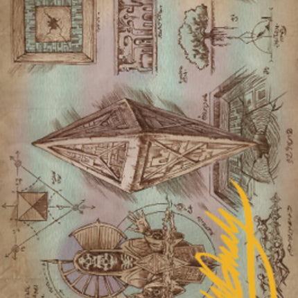 Keening Stone Art Card (Gold-Stamped Signature) [The Brothers' War Art Series]