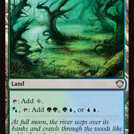 Flooded Grove [Secrets of Strixhaven Commander]