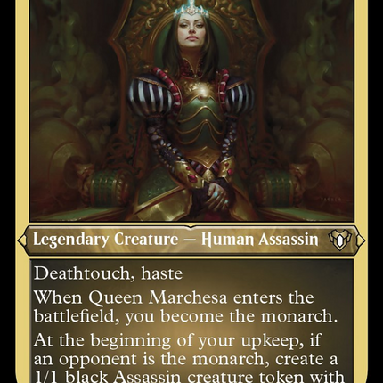 Queen Marchesa (Foil Etched) [Commander Masters]