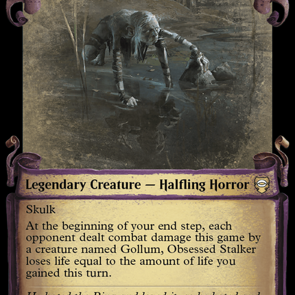 Gollum, Obsessed Stalker [The Lord of the Rings: Tales of Middle-Earth Commander Showcase Scrolls]